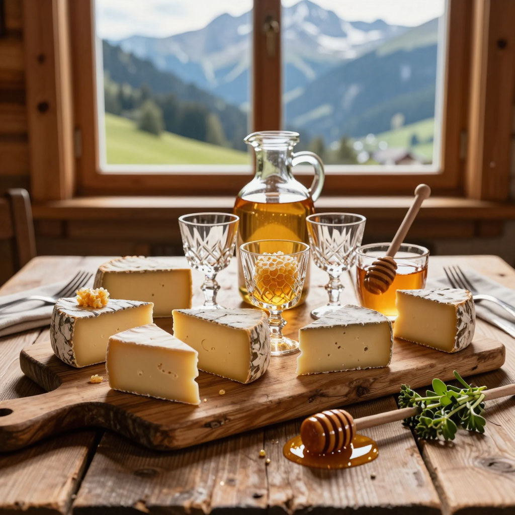 Event Salzburg: Alpenkäse und Honigdestillate